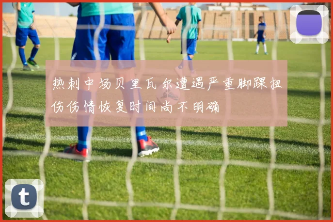 热刺中场贝里瓦尔遭遇严重脚踝扭伤伤情恢复时间尚不明确